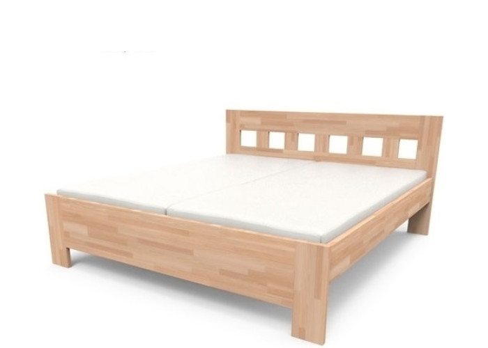 JANA SENIOR vysoká masívna posteľ 180x200 cm JANA SENIOR vysoká masívna posteľ 180x200 cm