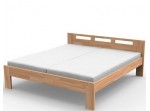 NELA buková/dubová posteľ 140 x 200 cm