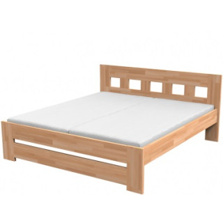 JANA manželská posteľ z masívu 140x200 cm