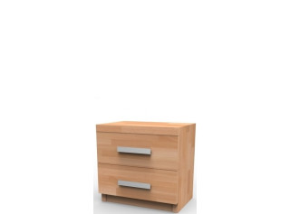 NIKOLETA bukový/dubový nočný stolík