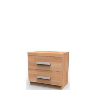 NIKOLETA bukový/dubový nočný stolík