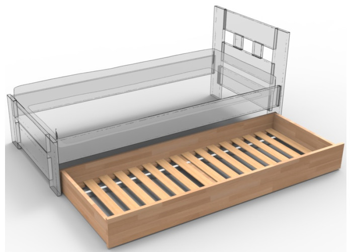UNI prístelka pod posteľ UNI prístelka pod posteľ