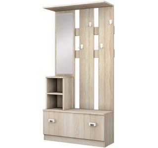 JOLA dub sonoma, vešiaková stena/predsieň