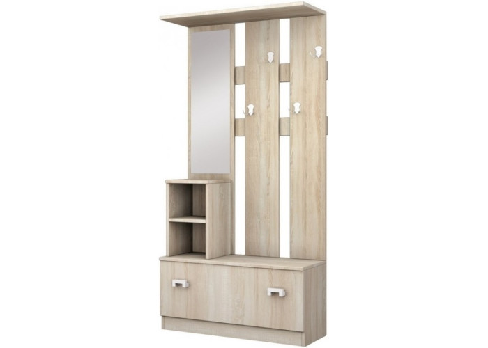 JOLA dub sonoma, vešiaková stena/predsieň