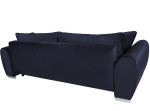 GASPAR IV MEGA LUX  3DL navy, rozkladacia pohovka na každodenné spanie