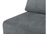 SENTILA LUX 3DL  sivá, rozkladacia pohovka