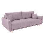 MANILA LUX 3DL lilac, rozkladacia pohovka