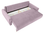 MANILA LUX 3DL lilac, rozkladacia pohovka
