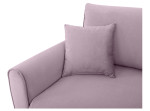 MANILA LUX 3DL lilac, rozkladacia pohovka