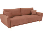 MANILA LUX 3DL orange, rozkladacia pohovka