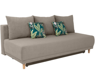 RINA LUX 3DL hnedá, rozkladacia pohovka