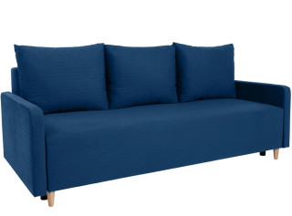 SIGMA LUX 3DL navy, rozkladacia pohovka