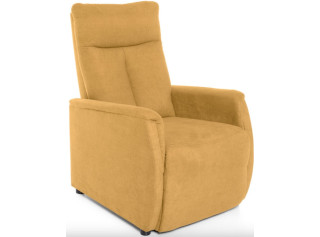 AVA TAPIO žltá, polohovacie kreslo