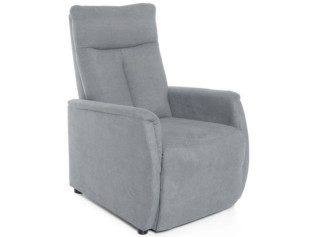 AVA TAPIO svetlosivá, polohovacie kreslo