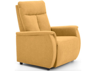 AVA TAPIO XXL žltá, polohovacie kreslo