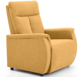 AVA TAPIO XXL žltá, polohovacie kreslo