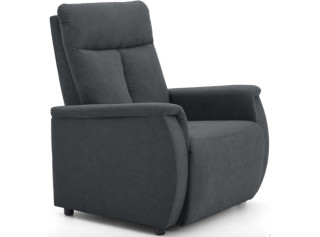 AVA TAPIO XXL tmavosivá, polohovacie kreslo