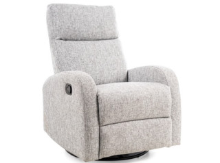 OLIMP svetlosivé, hojdacie kreslo