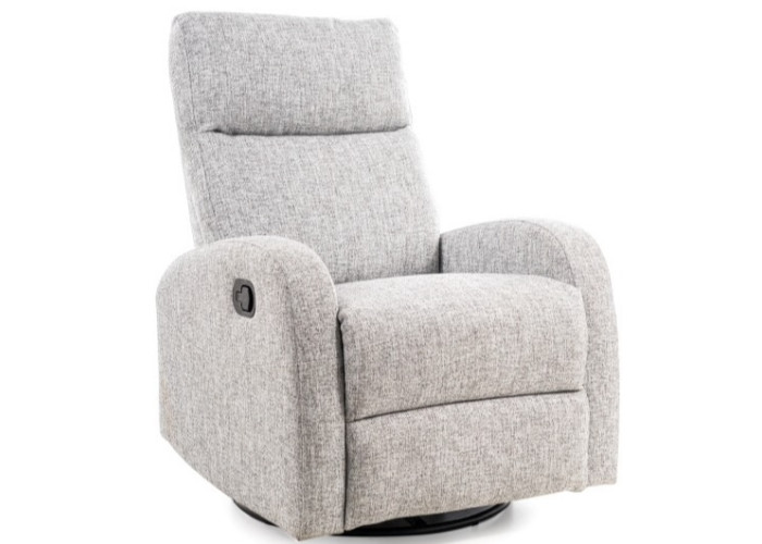 OLIMP svetlosivé, hojdacie kreslo