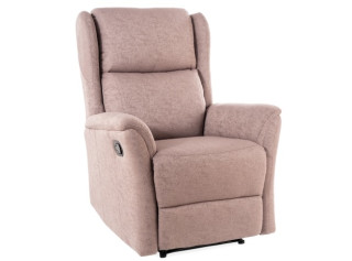 ZEUS hnedé, polohovacie kreslo