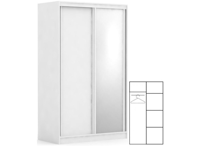 REA ATLANTA 1 biela, skriňa REA ATLANTA 1 biela, skriňa