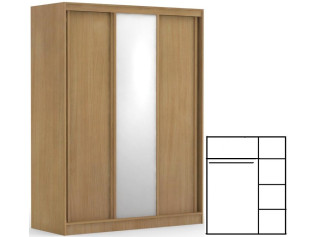 REA ATLANTA 2 buk, skriňa