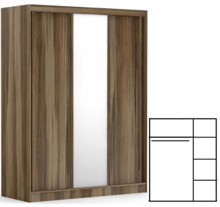 REA ATLANTA 2 orech rockpille, skriňa