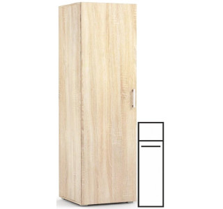 REA CATANIA 1 dub bardolino, šatníková skriňa