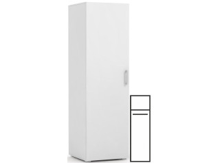 REA CATANIA 1 biela, šatníková skriňa