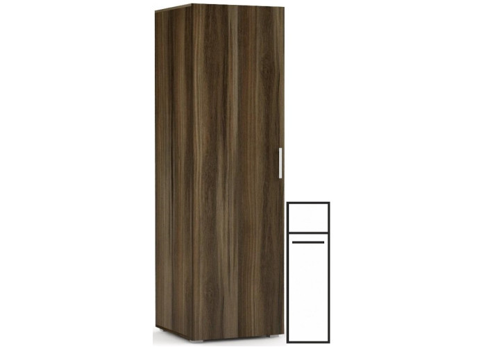 REA CATANIA 1 orech rockpille, šatníková skriňa REA CATANIA 1 orech rockpille, šatníková skriňa