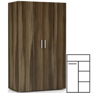 REA CATANIA 2 orech rockpille, šatníkovo-policová skriňa