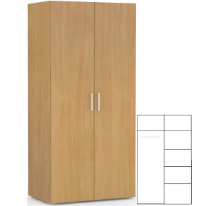 REA VENEZIA 2D buk, skriňa