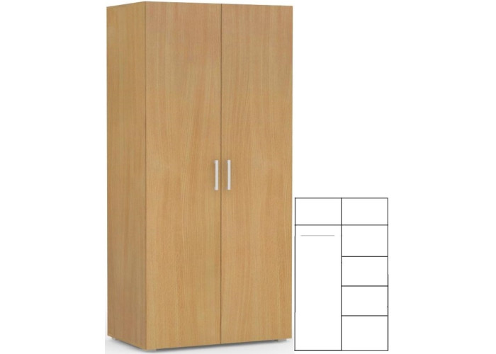 REA VENEZIA 2D buk, skriňa REA VENEZIA 2D buk, skriňa