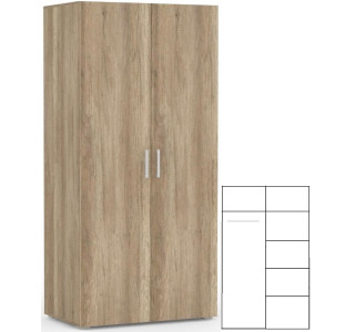 REA VENEZIA 2D dub canyon, skriňa