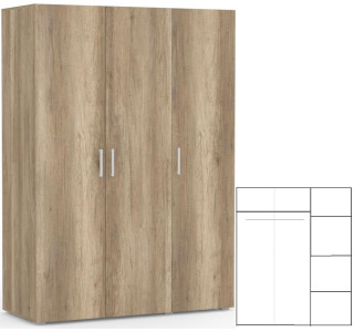 REA VENEZIA 3 dub canyon, skriňa