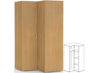 REA VENEZIA 5 buk, rohová skriňa