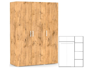 REA VENEZIA 3 dub lancelot, skriňa