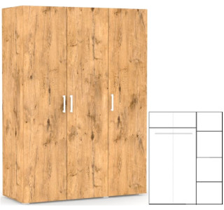 REA VENEZIA 3 dub lancelot, skriňa