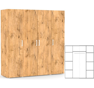 REA VENEZIA 4 dub lancelot, skriňa