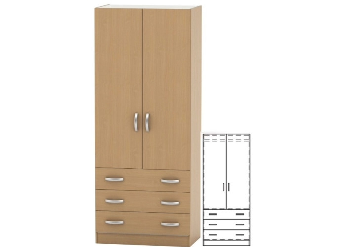 BETTY 02-01 skriňa, buk