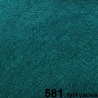 581 tyrkysová