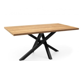 B302, jedálenský stôl 160 x 90 cm s kovovými nohami B302, jedálenský stôl 160 x 90 cm s kovovými nohami