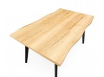 D309, rozkladací jedálenský stôl 150-210x90 cm s drevenými nohami