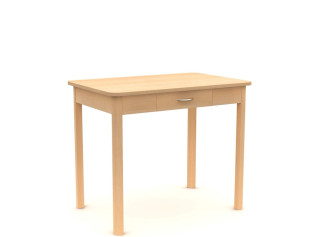 B01 jedálenský stôl 90x60cm so zásuvkou