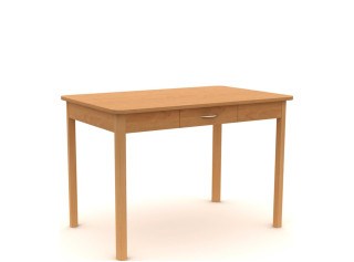 B02 jedálenský stôl 110x70cm so zásuvkou