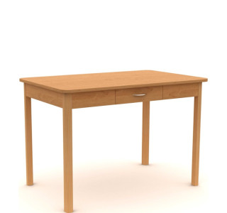 B02 jedálenský stôl 110x70cm so zásuvkou