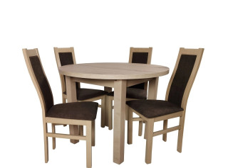 Jedálenský set AGA/LAMIN 24 pre 4 osoby Jedálenský set AGA/LAMIN 24 pre 4 osoby