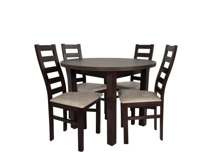 Jedálenský set ALEX/LAMIN 24 pre 4 osoby Jedálenský set ALEX/LAMIN 24 pre 4 osoby