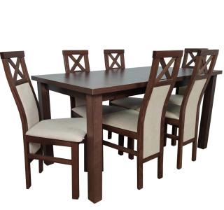 Jedálenský set FABIO/LAMIN 09 pre 6 osôb