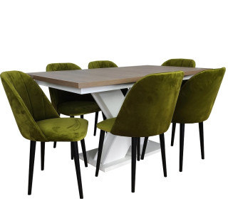 Jedálenský set GUSTO 1/LAMIN 26 pre 6 osôb